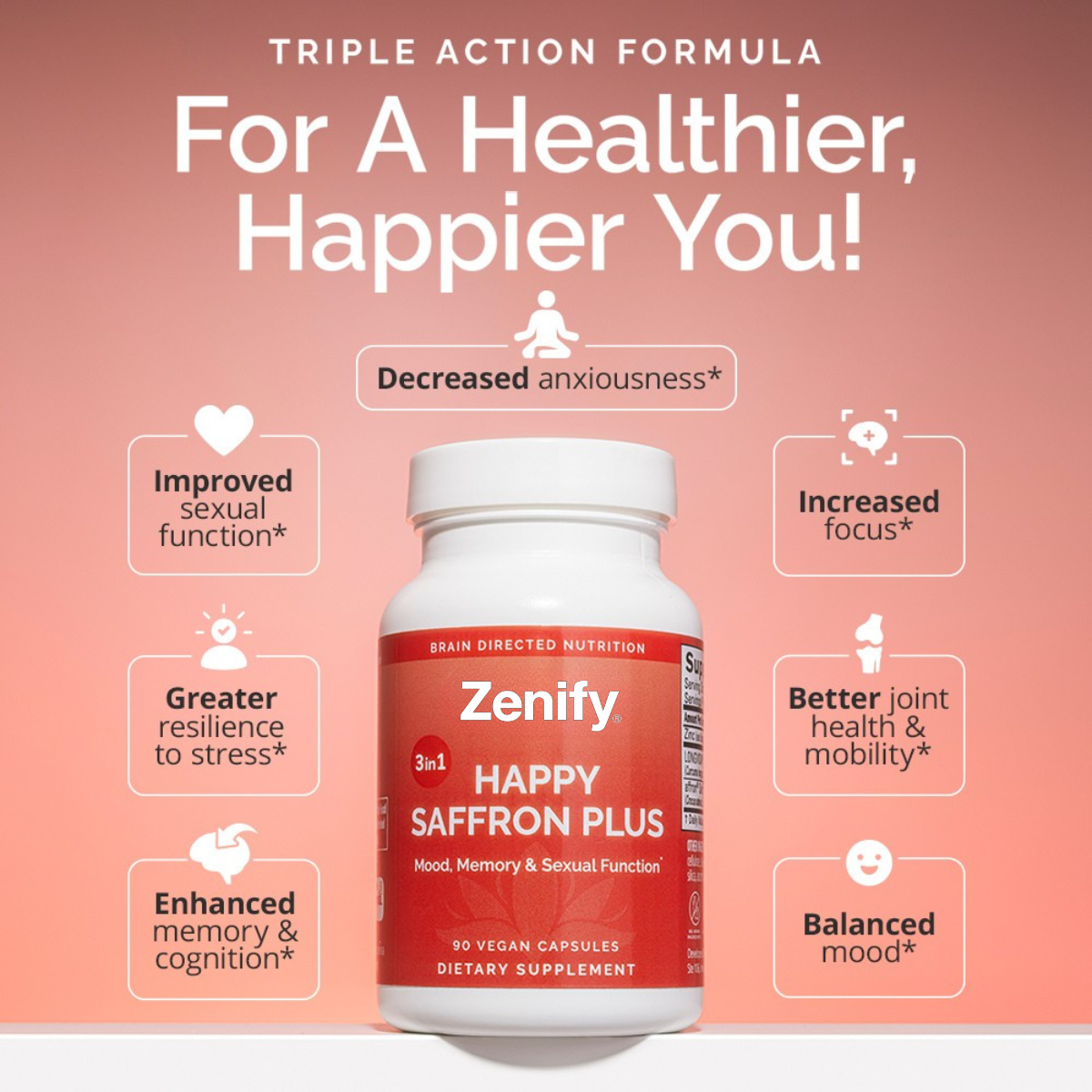 Zenify™ Happy Saffron+